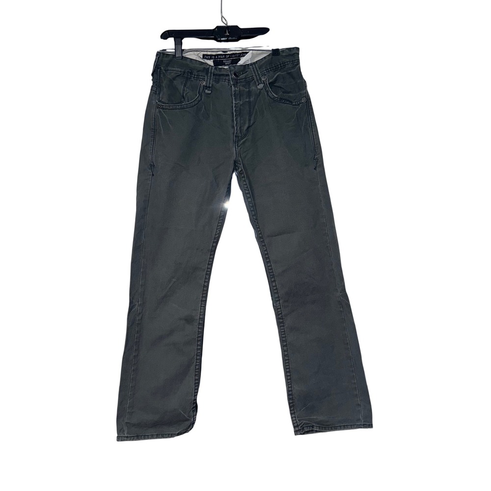 Levi's Vintage Y2K Straight Leg Jeans Mens W29 L32 Gray 100% Cotton